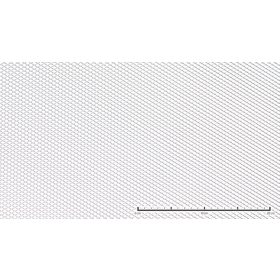   Expandált lemez rozsdamentes 1000x2000x0,5 mm tábla 10x5 mm gyémánt lyuk saválló inox 60%-os áteresztő felület