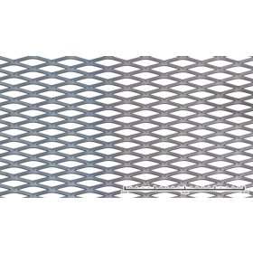   Expandált lemez rozsdamentes 1500x1710x3 mm tábla 62,5x20 mm gyémánt lyuk saválló inox 40%-os áteresztő felület