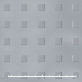 Bordás lemez csúszásmentes mintás horganyzott acél  1,5 mm vastag 1000x200