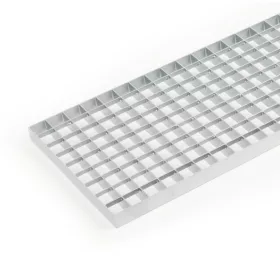 Horganyzott lépcsőrács 50x100 cm acél lépcsőfok