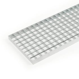   Horganyzott lépcsőrács 120x100 cm acél lépcsőfok 30x3 mm rács anyagvastagság