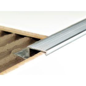   AV Lépcsőszegély burkolható 10x3000 mm alumínium lépcsőprofil