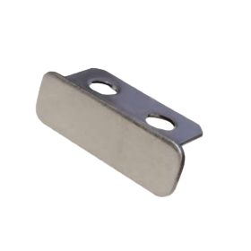   OX Saválló nemesacél lépcsőprofil záróelem rozsdamentes acél lépcsőszegélyhez jobb és bal oldalra is