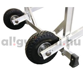   Egyoldalú létra professzionális fellépő defektbiztos kerekekkel csúszásmentes lépcsőfok