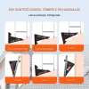 Létraszintező platform egyenetlen talajhoz 172 kg teherbírás, univerzális létrastabilizátor