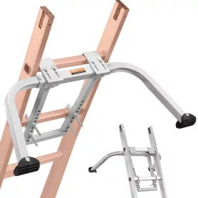   Létrastabilizátor tetőkampóval létratávtartó 150 kg teherbírás, állítható támasztólábakkal