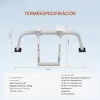 Létrastabilizátor tetőkampóval létratávtartó 150 kg teherbírás, állítható támasztólábakkal