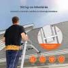 2 az 1-ben létrastabilizátor és tetőkampó 150 kg teherbírás, teleszkópos és kitolható létrákhoz