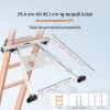 Létrastabilizátor teleszkópos és kitolható létrákhoz 815x710x55 mm 150 kg teherbírás, állítható támasztólábakkal