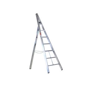   Háromlábú mezőgazdasági extrudált alumínium létra 12 fokos 3,28 m 