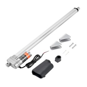   12V lineáris aktuátor 3000 N tolóerő, 500 mm löket, 5 mm/s sebesség, IP65 védelemmel, ≤60 dB zajszint