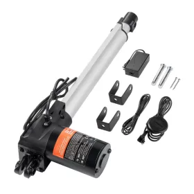   24V Lineáris aktuátor készlet 250 mm löket, 25 mm/s sebesség, 1000 N tolóerő, IP44 védelemmel