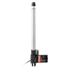 12V lineáris aktuátor 6000 N tolóerő, 350 mm löket, 5 mm/s sebesség, IP44 védelemmel, ≤50 dB zajszint