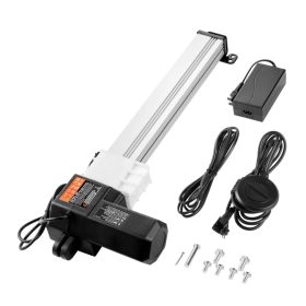   24V Lineáris aktuátor készlet 330 mm löket, 14 mm/s sebesség, 1000 N tolóerő, IP44 védelemmel