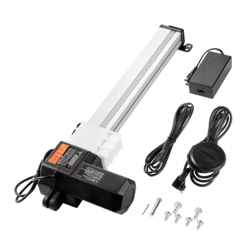 24V Lineáris aktuátor készlet 330 mm löket, 14 mm/s sebesség, 1000 N tolóerő, IP44 védelemmel