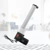 24V Lineáris aktuátor készlet 330 mm löket, 14 mm/s sebesség, 1000 N tolóerő, IP44 védelemmel