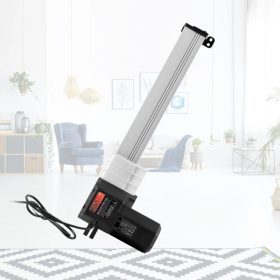   24V Lineáris aktuátor készlet 330 mm löket, 14 mm/s sebesség, 1000 N tolóerő, IP44 védelemmel