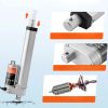 12V lineáris aktuátor 1000 N tolóerő, 150 mm löket, 14 mm/s sebesség, IP54 védelemmel, ≤50 dB zajszint