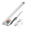 12V lineáris aktuátor 1500N tolóerő, 450 mm löket, 5 mm/s sebesség, IP54 védelemmel, ≤60 dB zajszint