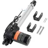 12V lineáris aktuátor 6000N  tolóerő, 200 mm löket, 5 mm/s sebesség, IP44 védelemmel, ≤50 dB zajszint