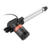 12V lineáris aktuátor 6000N  tolóerő, 200 mm löket, 5 mm/s sebesség, IP44 védelemmel, ≤50 dB zajszint