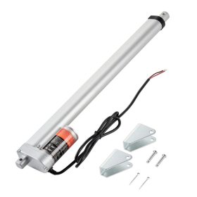   12V lineáris aktuátor 1500 N tolóerő, 400 mm löket, 5 mm/s sebesség, IP54 védelemmel, ≤60 dB zajszint