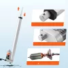 12V lineáris aktuátor 1500 N tolóerő, 400 mm löket, 5 mm/s sebesség, IP54 védelemmel, ≤60 dB zajszint