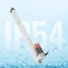 12V lineáris aktuátor 1500 N tolóerő, 400 mm löket, 5 mm/s sebesség, IP54 védelemmel, ≤60 dB zajszint