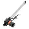 12V lineáris aktuátor 6000 N tolóerő 400 mm löket, 5 mm/s sebesség, IP44 védelemmel, ≤50 dB zajszint