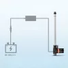 12V lineáris aktuátor 6000 N tolóerő 400 mm löket, 5 mm/s sebesség, IP44 védelemmel, ≤50 dB zajszint