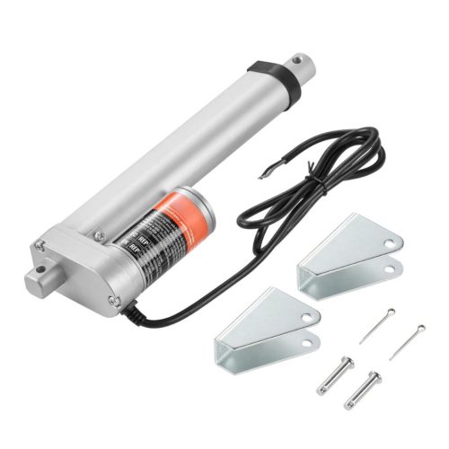 12V lineáris aktuátor 1500 N tolóerő, 150 mm löket, 5 mm/s sebesség, IP54 védelemmel, ≤60 dB zajszint