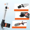 12V lineáris aktuátor 6000 N tolóerő, 150 mm löket, IP44 védelemmel, ≤50 dB zajszint, 5 mm/s sebesség