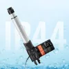 12V lineáris aktuátor 6000 N tolóerő, 150 mm löket, IP44 védelemmel, ≤50 dB zajszint, 5 mm/s sebesség