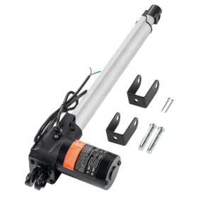   12V lineáris aktuátor 6000 N tolóerő, 300 mm löket, 5 mm/s sebesség, IP44 védelemmel, ≤50 dB zajszint
