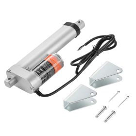  12V lineáris aktuátor 1500N tolóerő, 100 mm löket, 5 mm/s sebesség, IP54 védelemmel, ≤60 dB zajszint