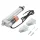 12V lineáris aktuátor 1500N tolóerő, 100 mm löket, 5 mm/s sebesség, IP54 védelemmel, ≤60 dB zajszint