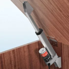   12V lineáris aktuátor 1500N tolóerő, 100 mm löket, 5 mm/s sebesség, IP54 védelemmel, ≤60 dB zajszint