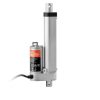 12V lineáris aktuátor 1500N tolóerő, 100 mm löket, 5 mm/s sebesség, IP54 védelemmel, ≤60 dB zajszint