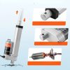 12V lineáris aktuátor 1500N tolóerő, 100 mm löket, 5 mm/s sebesség, IP54 védelemmel, ≤60 dB zajszint