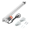 12V lineáris aktuátor 1500 N tolóerő, 300 mm löket, 5 mm/s sebesség, IP54 védelemmel, ≤60 dB zajszint