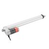 12V lineáris aktuátor 1500 N tolóerő, 300 mm löket, 5 mm/s sebesség, IP54 védelemmel, ≤60 dB zajszint