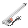 12V lineáris aktuátor 1500 N tolóerő, 300 mm löket, 5 mm/s sebesség, IP54 védelemmel, ≤60 dB zajszint