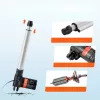 12V lineáris aktuátor 6000N tolóerő, 250 mm löket, 5 mm/s sebesség, IP44 védelemmel, ≤50 dB zajszint