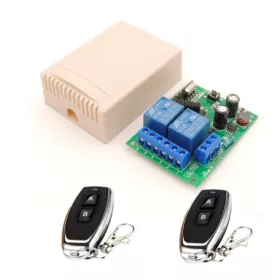   Aktuátor távirányító 433MHz-es vezeték nélküli univerzális távvezérlő kapcsoló AC 220V 10A