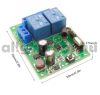 Aktuátor távirányító 433MHz-es vezeték nélküli univerzális távvezérlő kapcsoló AC 220V 10A