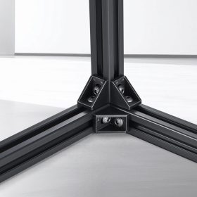   Alumínium profil készlet 10 db 2000 mm T-nyílású alumínium profil 2020 eloxált lineáris sín