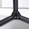 Alumínium profil készlet 10 db 1500 mm T-nyílású alumínium profil 2020 eloxált lineáris sín