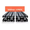 Alumínium profil készlet 4 db 1000 mm T-nyílású alumínium profil 4040 eloxált lineáris sín