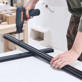   Alumínium profil készlet  5 db 1000 mm T-nyílású 2040 extrudált alumínium profil, eloxált lineáris sín