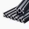 Alumínium profil készlet  5 db 1000 mm T-nyílású 2040 extrudált alumínium profil, eloxált lineáris sín